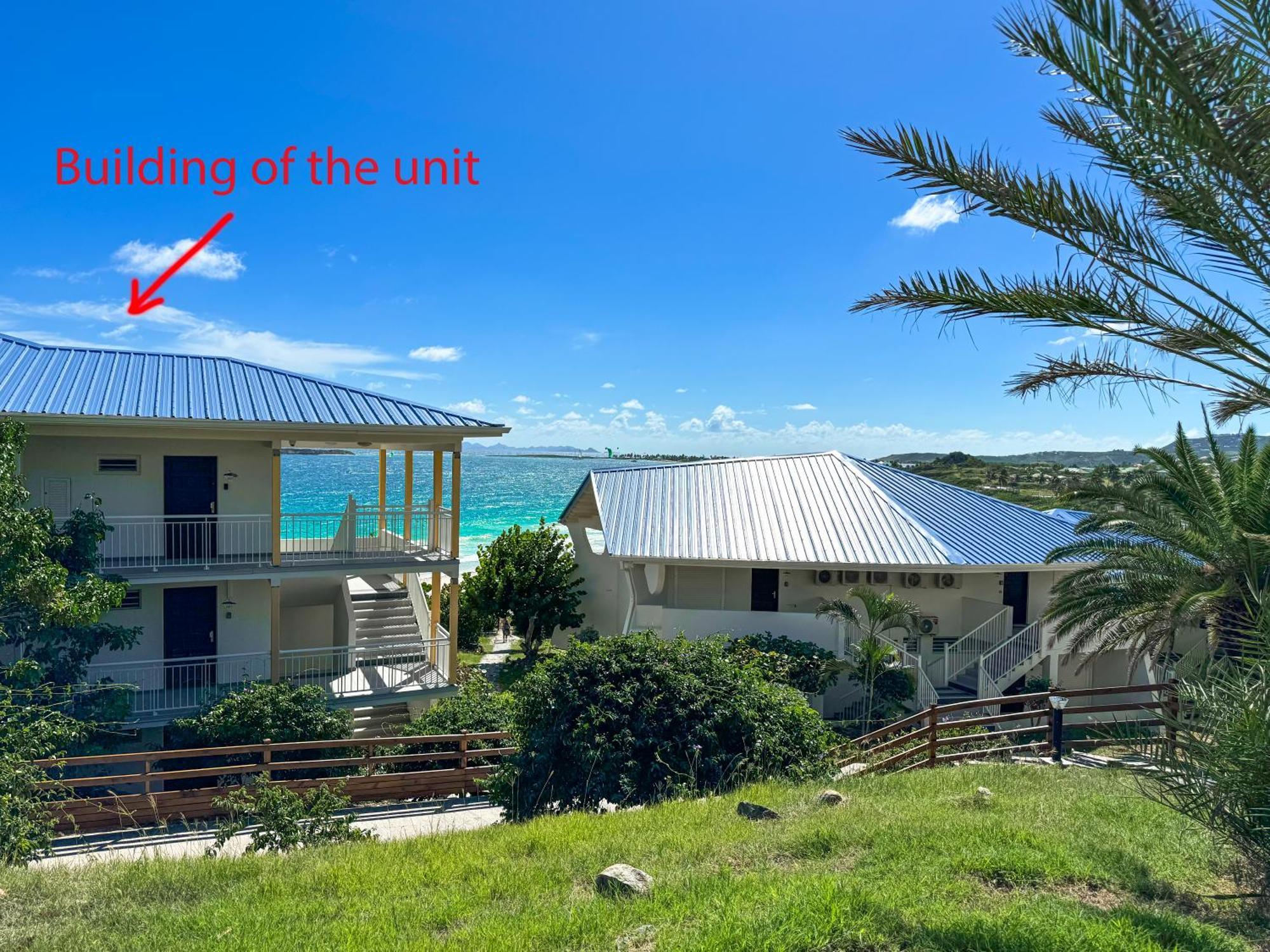 Front Line Unit 520 Ft2 - 48 M2, On Second Floor, Stunning Ocean View Apartamento Cul de Sac Exterior foto